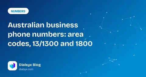 Cover image: Australian business phone numbers: area codes, 13/1300 and 1800
