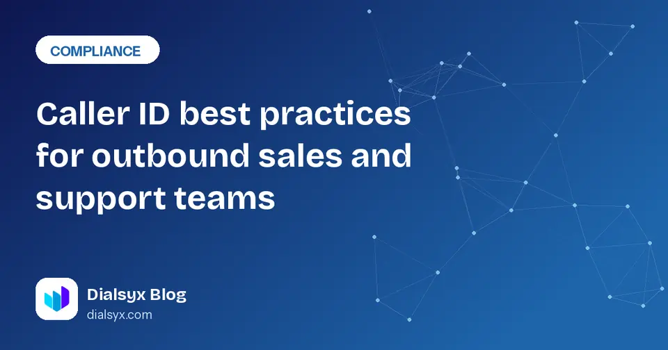 Cover image: Caller ID best practices for outbound sales and support teams