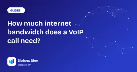 Cover image: How much internet bandwidth does a VoIP call need?