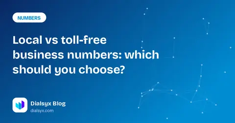 Cover image: Local vs toll-free business numbers: which should you choose?