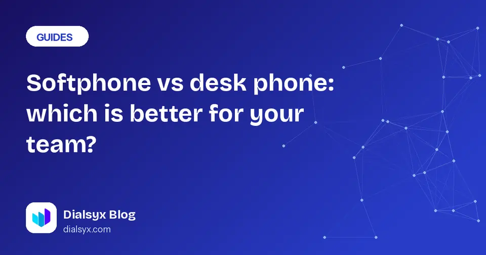Cover image: Softphone vs desk phone: which is better for your team?