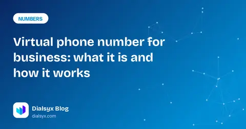 Cover image: Virtual phone number for business: what it is and how it works
