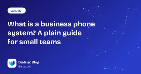 Cover image: What is a business phone system? A plain guide for small teams