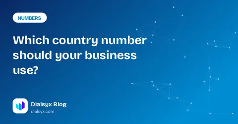 Cover image: Which country number should your business use?